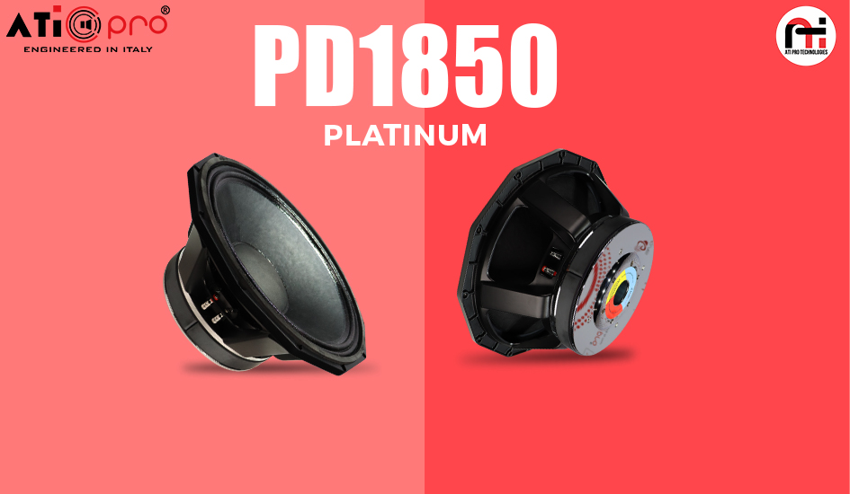 Ferrite DJ Speaker: Model PD1850