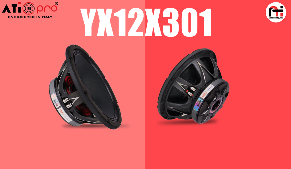 YX12X301 II Ferrite DJ Speaker