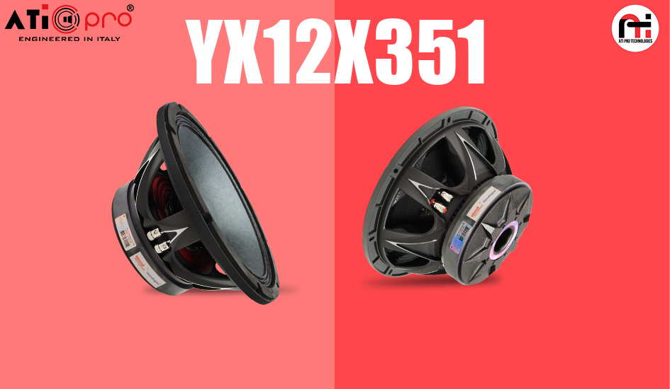 YX12X351 II Ferrite DJ Speaker