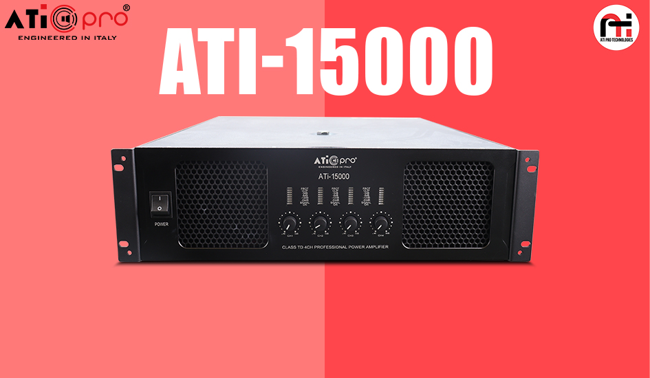 ATI-15000 DJ Amplifier