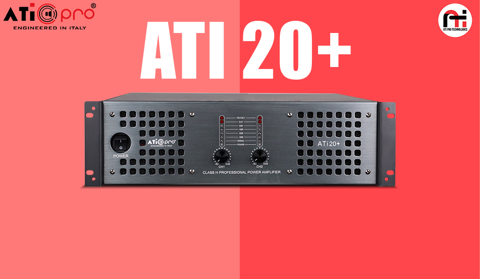 ATI 20+ DJ Amplifier