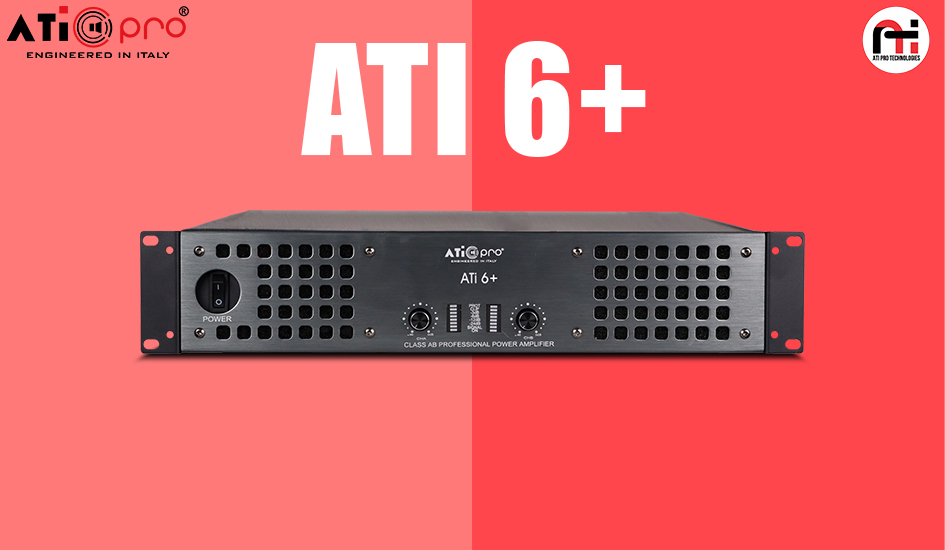 ATI 6+ DJ Amplifier