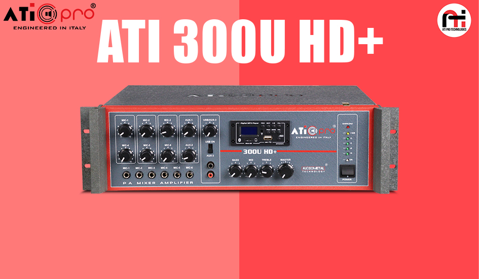 ATI 300U HD+ Amplifier