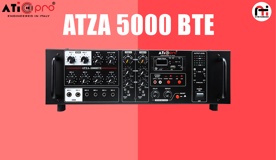 ATZA 5000 BTE Amplifier