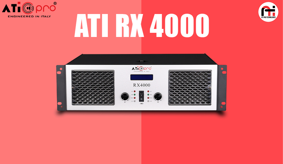 ATI RX 4000 Stereo Power Amplifier