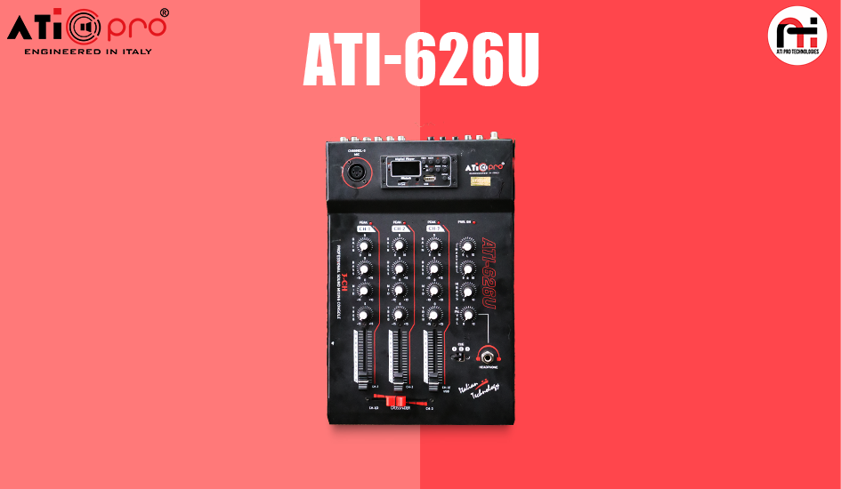 ATI-626U (3 Channel) Mixer