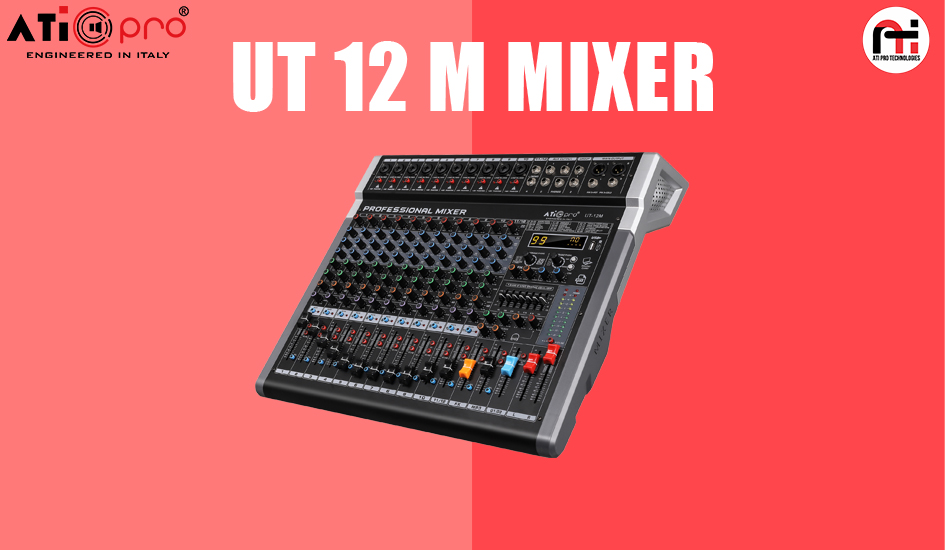 Live Audio Mixer 12 Channel Model UT 12