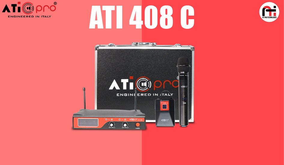 ATI 408C Wireless Microphone System