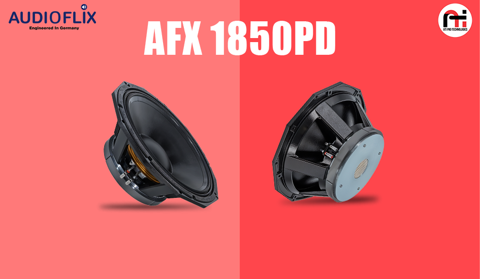 Ferrite DJ Speaker Model AFX1850PD