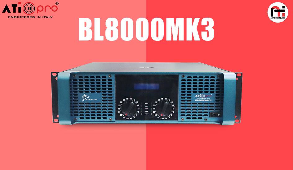 BL8000MK3 Amplifier