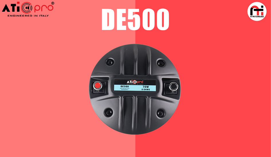 Neodymium Hf Driver Unit Model DE-500