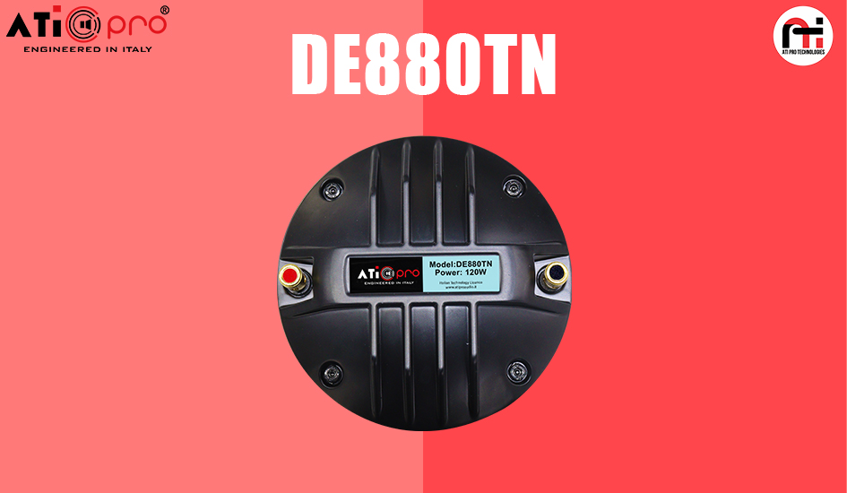 Neodymium Hf Driver Unit Model DE-880TN