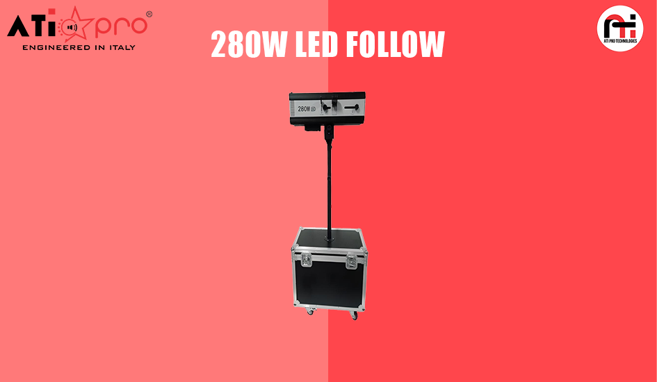 280W LED Follow Spotlight