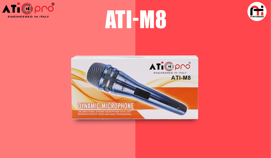 ATI M8 Wired Mic: Unleashing the Power of Precision in Vocal and Instrumental Sound