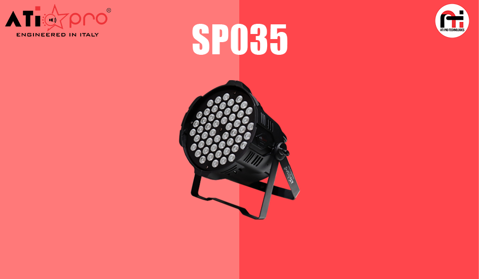 ATI-SP035 60 LED RGB Par Light