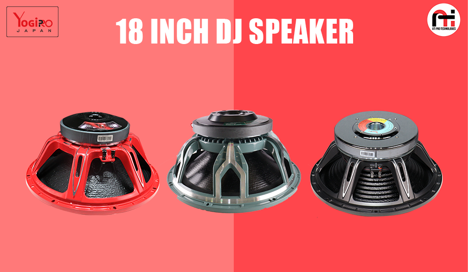 18-inch Ferrite DJ Speakers