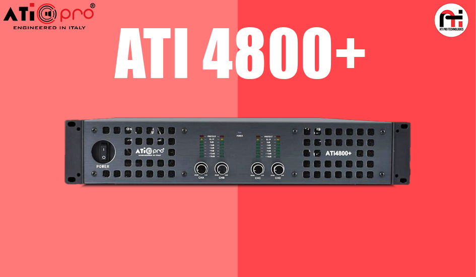 ATI-4800+ Amplifier