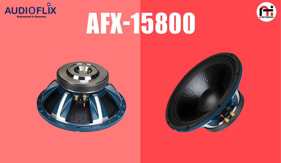 AFX15800 15-Inch Ferrite DJ Speaker