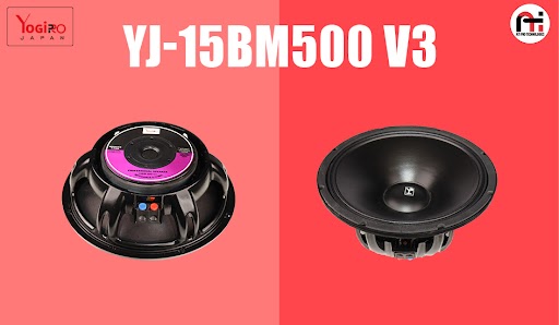 Ferrite DJ Speaker 15 Inch 500 Watt Model YJ-15B500 V3